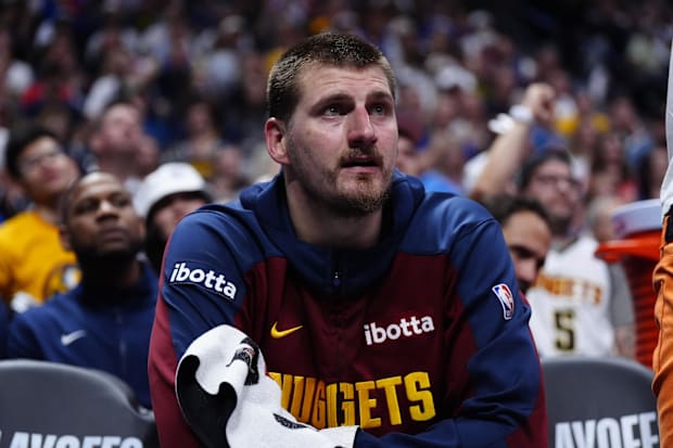 Denver Nuggets Center Nikola Jokic (15)