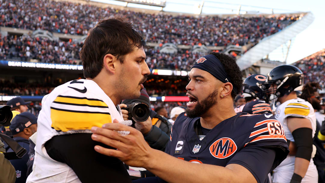 Pittsburgh Steelers QB Mason Rudolph, Chicago Bears QB Caleb Williams