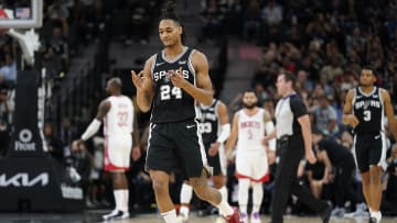 San Antonio Spurs guard Devin Vassell.