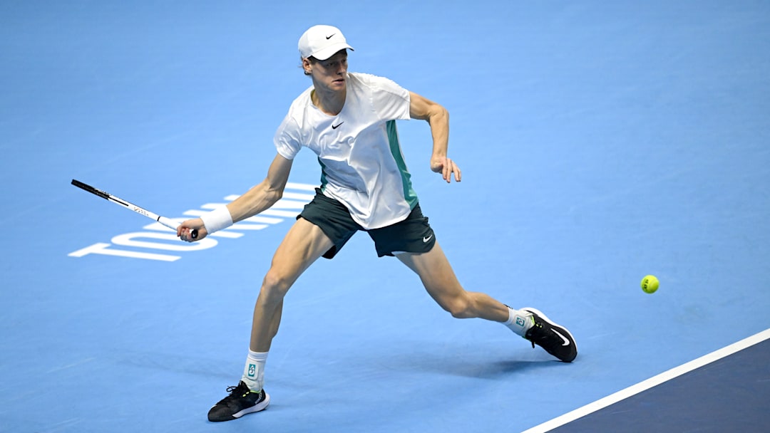 Jannik Sinner at the 2023 Nitto ATP Finals