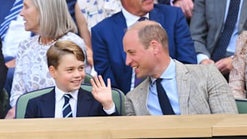 The Duke And Duchess Of Cambridge Attend The Wimbledon Men's Singles Final