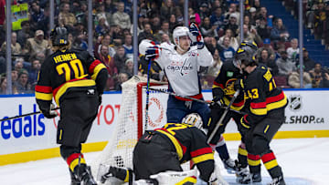 Pierre-Luc Dubois, Washington Capitals Mandatory Credit: Bob Frid-Imagn Images