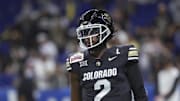 Former Colorado Buffaloes quarterback Shedeur Sanders.