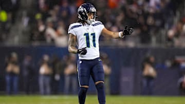 Jaxon Smith-Njigba of the Seattle Seahawks