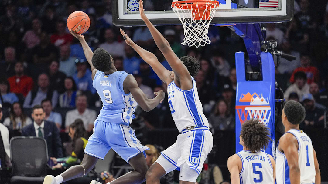 Duke basketball center Patrick Ngongba II