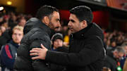 Amorim and Arteta have clashed already since the former took over at Man Utd - Arsenal won the day 2-0