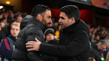 Amorim and Arteta have clashed already since the former took over at Man Utd - Arsenal won the day 2-0