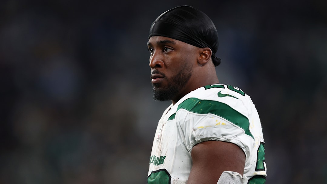 New York Jets running back Breece Hall New York Jets running back Breece Hall