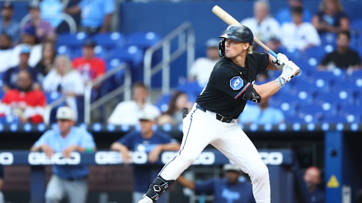 Kyle Stowers has been the Miami Marlins' biggest success story in 2025.