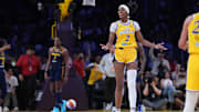 LA Sparks forward Rickea Jackson is a great prop target on Saturday.