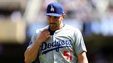 Los Angeles Dodgers pitcher Alex Vesia