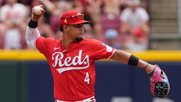 Cincinnati Reds infielder Santiago Espinal