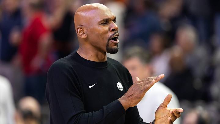 Golden State Warriors assistant coach Jerry Stackhouse