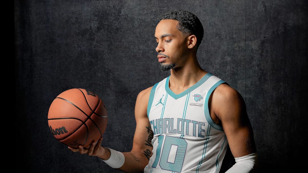 Amari Bailey played 10 NBA games and is now trying to return to college basketball. 