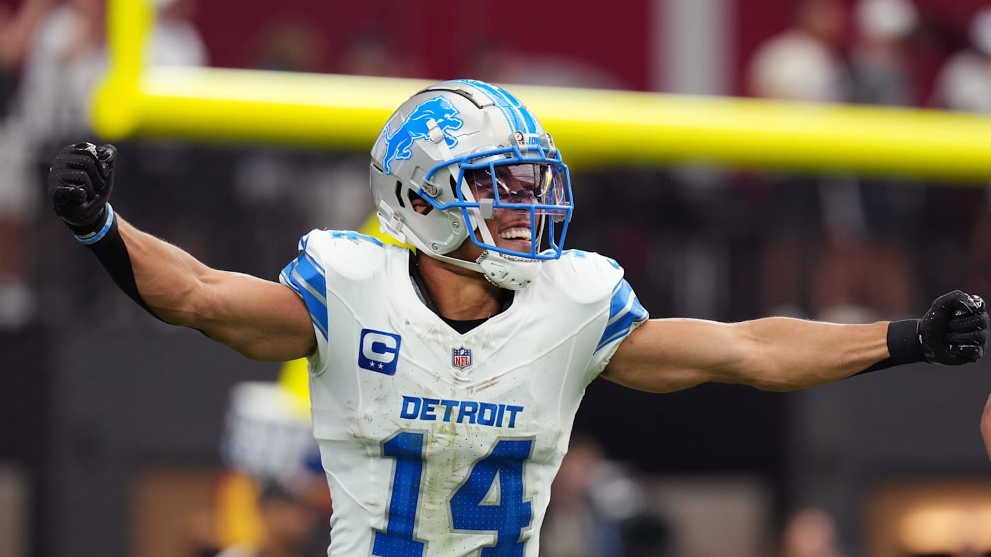 Detroit Lions Week 7 best bet AmonRa St. Brown rolls Vikings secondary