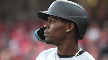 Miami Marlins outfielder Jazz Chisholm Jr.