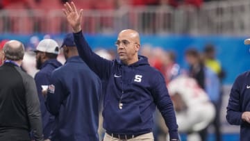 Penn State Nittany Lions head coach James Franklin 