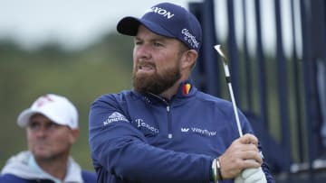 Shane Lowry leads going to the weekend at the British Open.