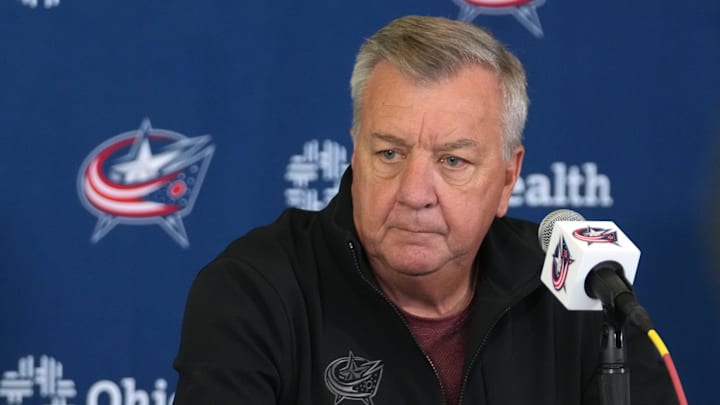 Blue Jackets General Manager Don Waddell. 