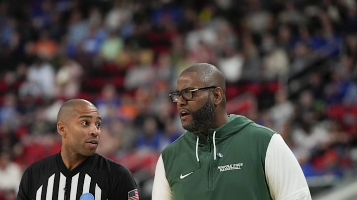 Norfolk State Spartans head coach Robert Jones 