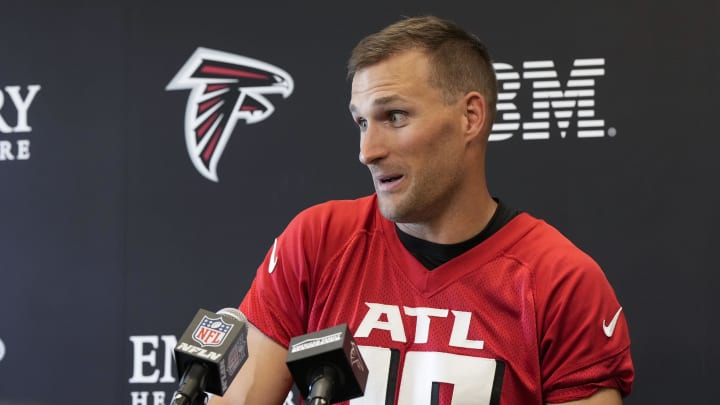 Atlanta Falcons quarterback Kirk Cousins was once steadfast on retiring with the Minnesota Vikings.