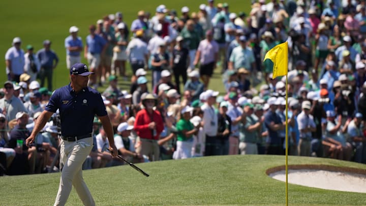 Bryson DeChambeau had some confusion on the greens in a disappointing final-round 75 at the Masters.