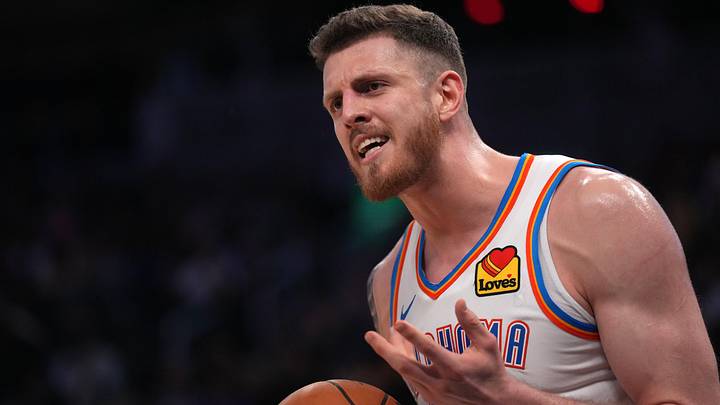 Oklahoma City Thunder center Isaiah Hartenstein.