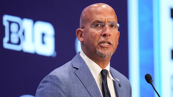 Penn State head coach James Franklin