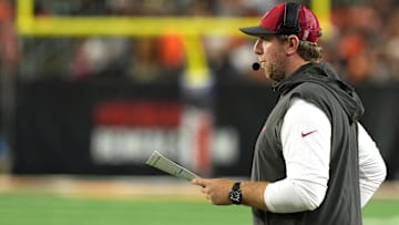 Tampa Bay Buccaneers offensive coordinator Liam Coen keeps popping up on head coaching candidate lists.