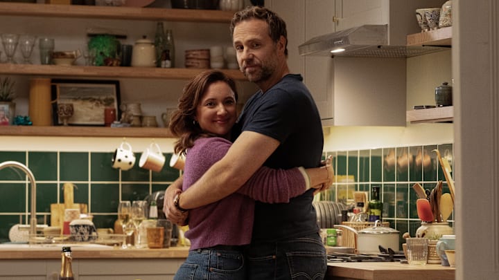 Esther Smith and Rafe Spall in "Trying," now streaming on Apple TV+