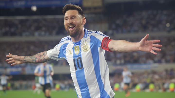 Lionel Messi opened the scoring for Argentina vs. Bolivia