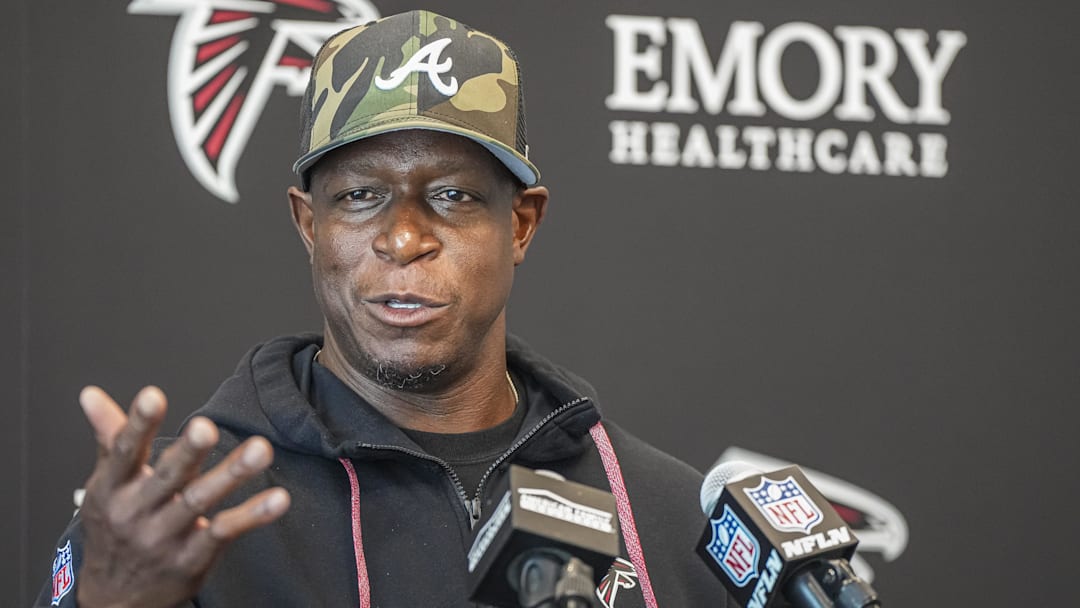 Atlanta Falcons head coach Raheem Morris likes his team's rookie class.