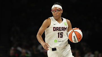 The Atlanta Dream are home favorites against the New York Liberty on Saturday afternoon.