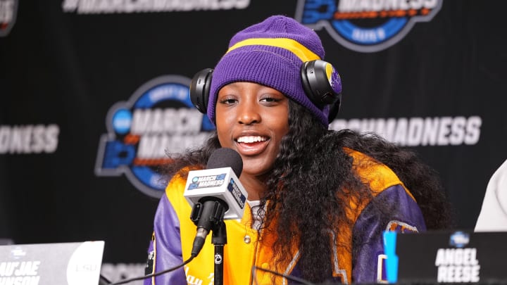 Flau'jae Johnson says during the recruiting process, every school but LSU told her she had to choose between basketball and her rap career. The Tigers let her do both.