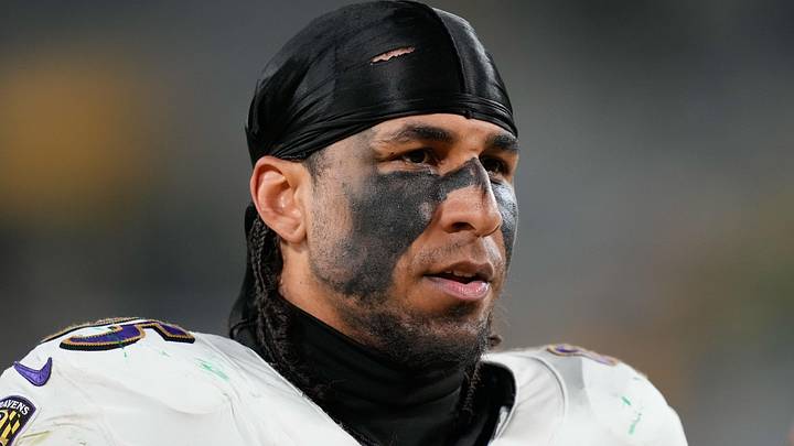 Baltimore Ravens linebacker Tavius Robinson