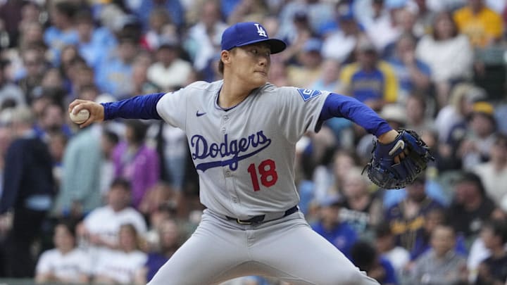 The Los Angeles Dodgers are favored with Yoshinobu Yamamoto on the mound. The Los Angeles Dodgers are favored with Yoshinobu Yamamoto on the mound.