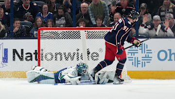 Vancouver Canucks v Columbus Blue Jackets