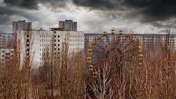 Pripyat, part of the Chernobyl Exclusion Zone.