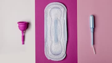 An assortment of sanitary products.