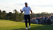 Bryson DeChambeau punctuated a late Saturday rally at Augusta with a long birdie at 18.