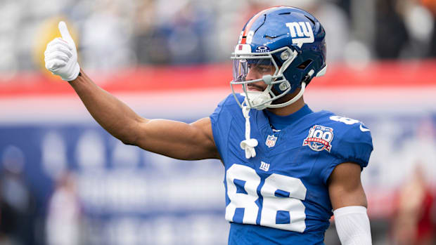 New York Giants receiver Darius Slayton