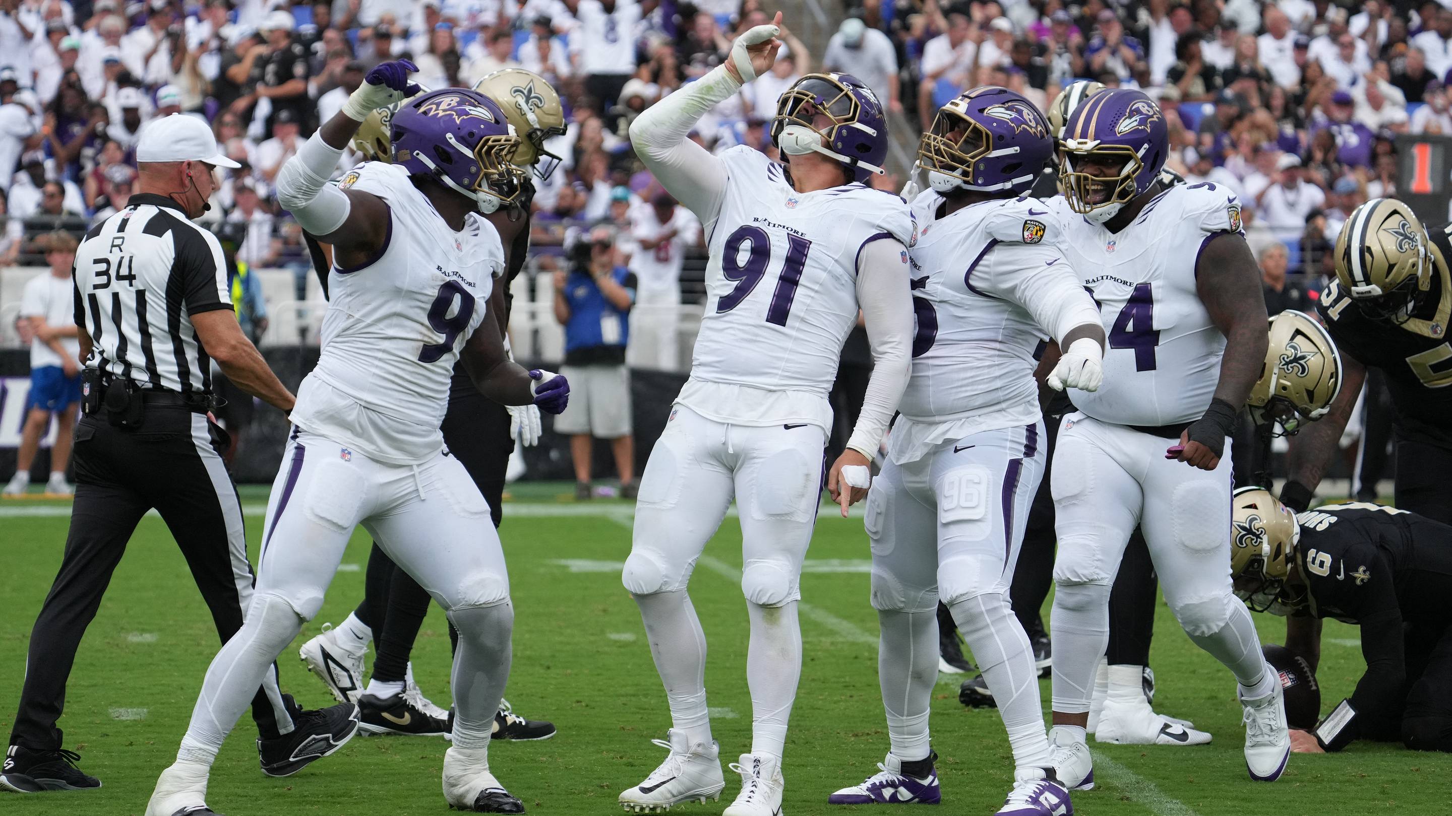 Ravens Rule Out $30M Pass Rusher Trey Hendrickson, Hopeful Left Tackle Ronnie Stanley Can Play