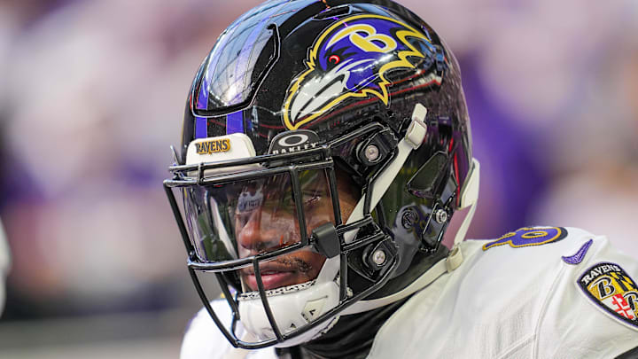 Baltimore Ravens quarterback Lamar Jackson