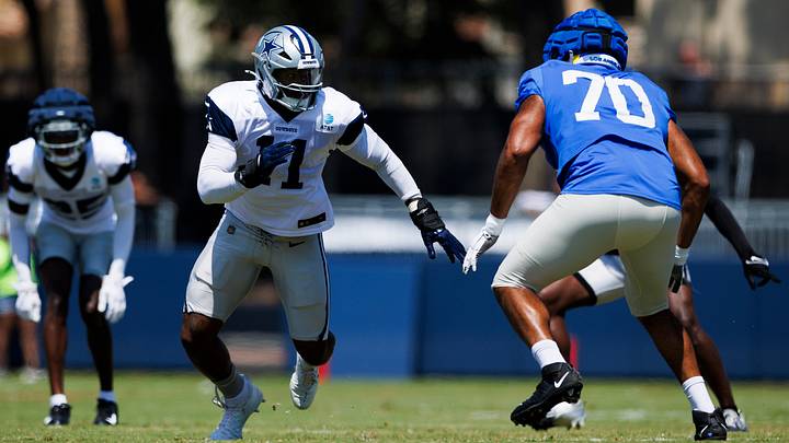 Los Angeles Rams & Dallas Cowboys Joint Practice, Micah Parsons