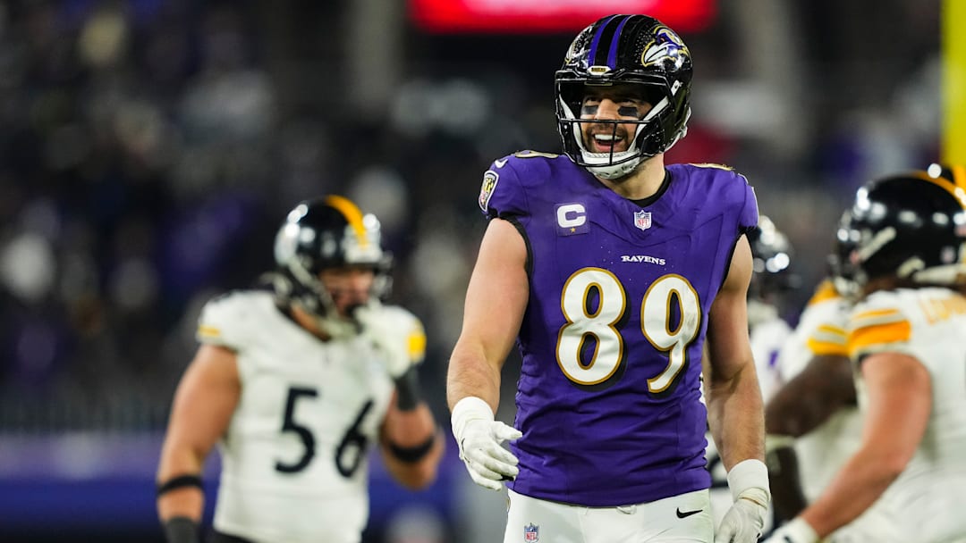 Baltimore Ravens tight end Mark Andrews