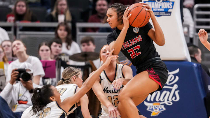 Center Grove guard Gracyn Gilliard.