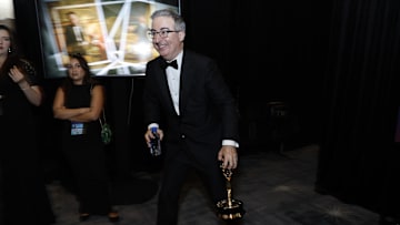 Los Angeles, CA, USA; John Oliver at the 76th Emmy Awards at the Peacock Theater on Sunday, Sept. 15, 2024, in Los Angeles.