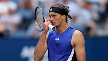 Alexander Zverev at the US Open