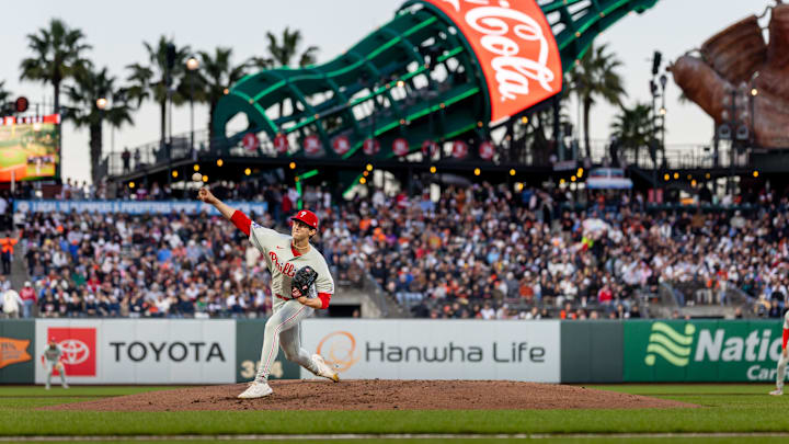 Philadelphia Phillies pitcher Andrew Painter.