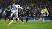 Joao Pedro's well-taken penalty earned Brighton yet another draw